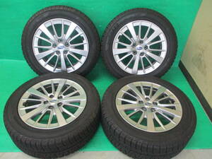 YOKOHAMA ICEGUARD 205/55R16 スバル純正【16×6.5J+55 5H-100】埼玉県発 4本セット 現物確認OK♪インプレッサ レガシー