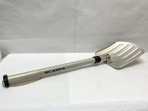 激レア！スカルパ 小型 軽量 折りたたみ ショベル スコップ 重量0.82ｇ収納時全長57cm 最大全長102cm SCARPA E