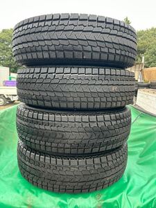 ほぼ新品 9.9分山 ホイールセット215/80R16 4本 YOKOHAMA 冬タイヤ 23年