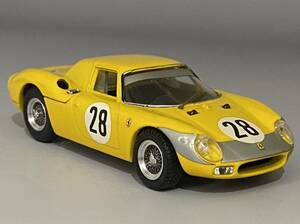 Best Model 1/43 Ferrari 250 LM #28 Paris 1000km 1966 ◆ Gustave Gosselin / Pierre Noblet ◆ フェラーリ ベストモデル 9166