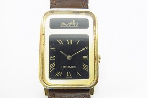 N574-J35-420◎ Hermes エルメス レディース クォーツ 腕時計 現状品① ◎