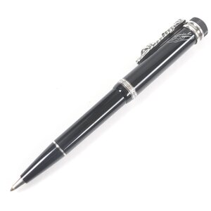 良品□MONTBLANC モンブラン プレシャスレジン 作家シリーズ 1993 インペリアルドラゴン 一部SV925 ボールペン ブラック ドイツ製 メンズ