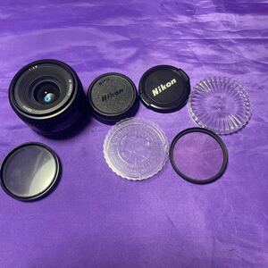 【極上美品】Nikon AF NIKKOR 28mm F2.8 レンズフィルターx2枚