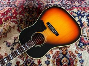 黄金期 極上品 2000年製 Gibson Southern jumbo ギブソン サザンジャンボ ヴィンテージ サンバースト ラウンドショルダー 山野楽器 激鳴り 