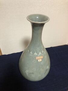 鈴木古美術　こう李朝 花瓶 花入 花器 時代骨董品韓国 