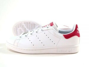 新品 adidas アディダス STAN SMITH スタンスミス スニーカー レディス ウィメンズ J WHITE/PINK B32703/ 25cm US6.5