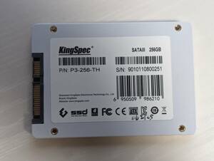 KingSpec 　SSD 256GB【動作確認済み】062105