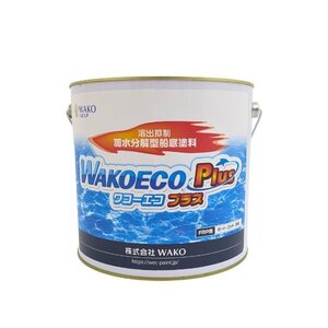 ■船底塗料　WAKOECO Plus　チャコールブラック 4kg缶