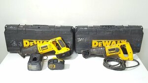 (1円スタート！) DEWALT デウォルト レシプロソー【2台セット】DW303M-JP など 動作良好 B7597