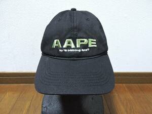 AAPE A BATHING APE アベイシングエイプ メンズ キャップ 黒