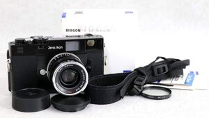 １円～【フィルムカメラ】極美品 レンジファインダー Zeiss Ikon ZMマウントカメラ Carl Zeiss Biogon 2/35 ZM T*