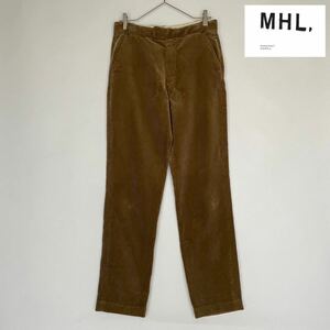 MHL. エムエイチエル マーガレットハウエル コーデュロイ パンツ CORDUROY コットン 美品 ベージュ size II