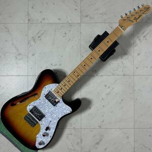 美品 Fender Japan THINLINE TELECASTER シンライン テレキャスター TN72 3TS 2012年 フェンダー ジャパン ソフトケース付