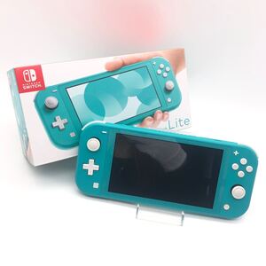 Nintendo Switch Lite ニンテンドー スイッチ ライト HDH-001 ターコイズ ゲーム機 箱