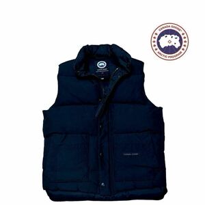 【本物保証】極上美品◆ CANADA GOOSE カナダグース ◆ ダウン ベスト アウター 68F8490 サイズ M相当