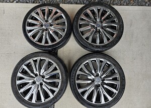 軽カーサイズ　WORK　PIETRA　CT1　16×5J　PCD100　4H　タイヤ付アルミホイール　4本セット　ワーク　ピエトラ　165/50R16