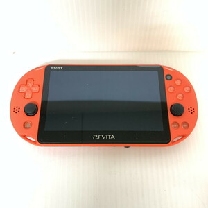 【ジャンク/通電不可】 PAVITA ネオンオレンジ 本体のみ PCH-2000 8GBメモリーカード付(M61113-3)