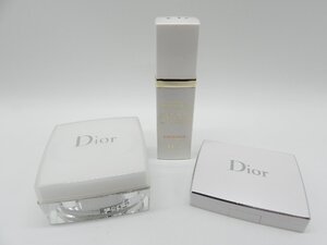 ■【YS-1】 Christian Dior ディオール ■ スノーレインボーパウダー001 UVルースパウダー ルプロテクターBB 30ml ■ 3点セット まとめ ■E