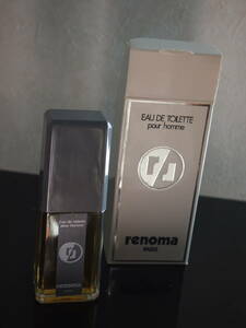 renoma 　EAU DE TOLETTE pour homme 　 レノマ　オードトワレ　おそらく未使用