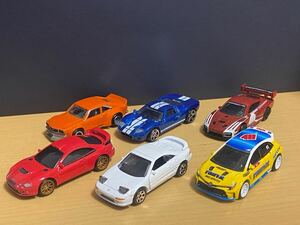 ホットウィール hotwheels ルース品 6台セット トヨタ セリカ gt four mr2 GR カローラ マツダ RX-3 ポルシェ フォードgt 