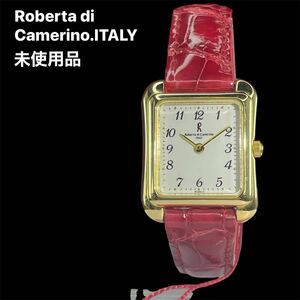 未使用 Roberta di Camerino クォーツ 電池交換済 純正革ベルト 腕時計 ヴィンテージ アンティーク レディース