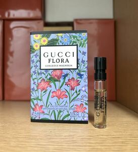 《送料無料》グッチ フローラ ゴージャス マグノリア オードパルファム 1.5ml サンプル ※未使用※ #GUCCI FLORA GORGEOUS MAGNOLIA EDP