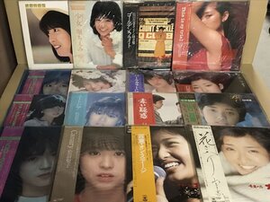 LP 山口百恵 中山美穂 和モノ シティポップ アイドル 邦楽 女性 レコード まとめ 帯付含 38点セット [2983ST]