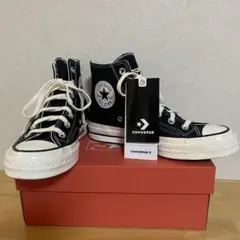 【Converse】コンバースCT70韓国 24cm162050C黒レディース