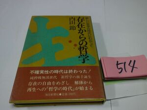 ５１４内山節『存在からの哲学』初版帯