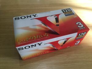 SONY ソニー VHS テープ 120 3pack