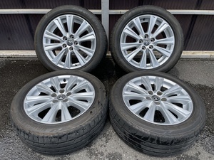 TOYOTA トヨタ AGH30 GGH30 アルファード ヴェルファイア 純正 235/50R18 5H PCD114.3 ENKEI エンケイ製 BS ブリヂストン 2021年製 中古品