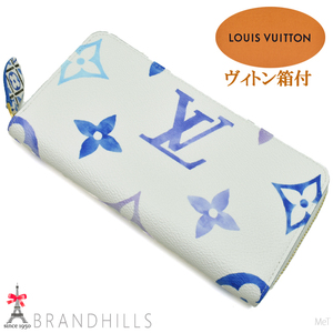 ルイヴィトン ジッピーウォレット バイザプール モノグラム ジャイアント ブルー ホワイト M82384 LOUIS VUITTON 未使用新品