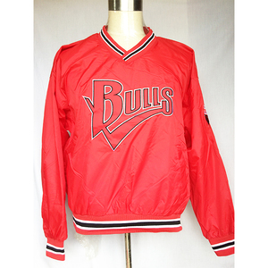 NBA シカゴブルズ CHICAGO BULLS プルオーバー ウィンドブレーカー 90