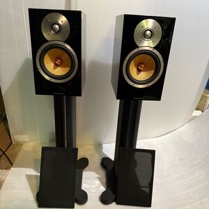 F 動作確認済 B&W Bowers&Wilkins CM5 S2 2ウェイ ブックシェルフ型 スピーカー バウワーズアンドウィルキンス スタンド付 音響機材 ペア