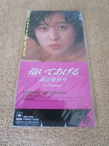 CDシングル　国内盤　渡辺美奈代「抱いてあげる」(CBS Sony)　1988年