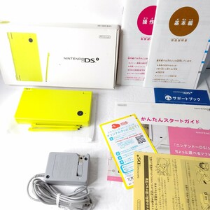 Nintendo　ニンテンドーDSi ライムグリーン　極美品　任天堂　ゲーム機