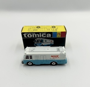 レトロ TOMICA トミカ 黒箱 NHK TV 中継車 NHK COLOR TV