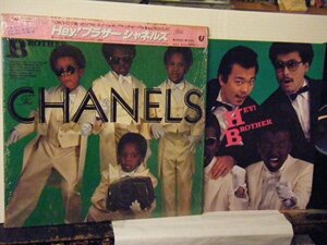 ▲LP シャネルズ CHANELS / HEY ブラザー 帯付 EPICソニー28・3H-56 鈴木雅之 田代まさし 桑野信義◇r50219