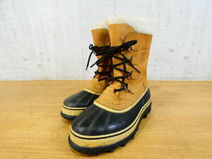 【☆S) USED!SOREL スノーブーツ CARIBOU Size:27cm★ソレル/カリブー/Water Proof@100】