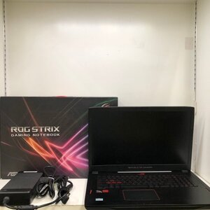 【ジャンク品】ASUS GL702ZC Windows10 RYZEN7 3.0GHz 16GB Radeon RX580 4GB HDD 1TB SSD 256GB 241224SK380107