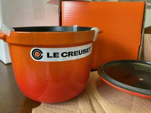 ル・クルーゼ　ココット・エブリィ　LE CREUSET 未使用品　オレンジ