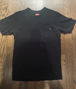 Supreme シュプリーム S/S Pocket Tee ショートスリーブポケットTシャツ ブラック　BLACK 黒 Tシャツ 半袖