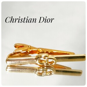 ★レア★　Christian Dior クリスチャンディオール　ネクタイピン タイピン　ゴールドカラー