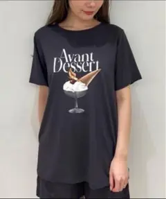 ジェラートピケ　coolレーヨンデザートロゴTシャツ　セットアップ