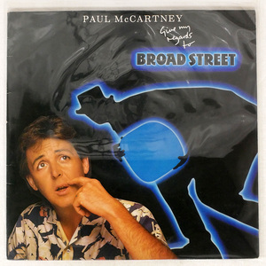 ヨーロッパ盤 PAUL MCCARTNEY/GIVE MY REGARDS TO BROAD STREET/PARLOPHONE 642602781 LP