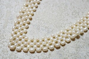 1012 本真珠 パール ネックレス ヴィンテージ アクセサリー ペンダント 冠婚葬祭 首飾り 淡水真珠 淡水パール 装飾品