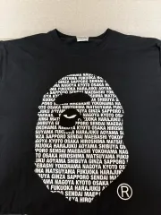 【雷市場（ポンジャン）商品韓国直送】 A BATHING APE(アベイシングエイプ) ビッグヘッド ジャパン Tシャツ