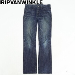 ◆RIPVANWINKLE リップヴァンウィンクル デニム パンツ ジーンズ インディゴブルー 30