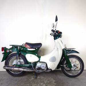 【HONDA LITTLE CUB リトルカブ AA01】始動確認済 タンク錆レストアベース 書類付 原付 3速 キャブ車 14インチ C50L4【埼玉/熊谷】Q505