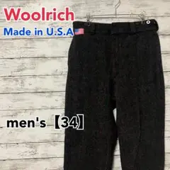 ●E242【アメリカ製】Woolrich ウールパンツ men